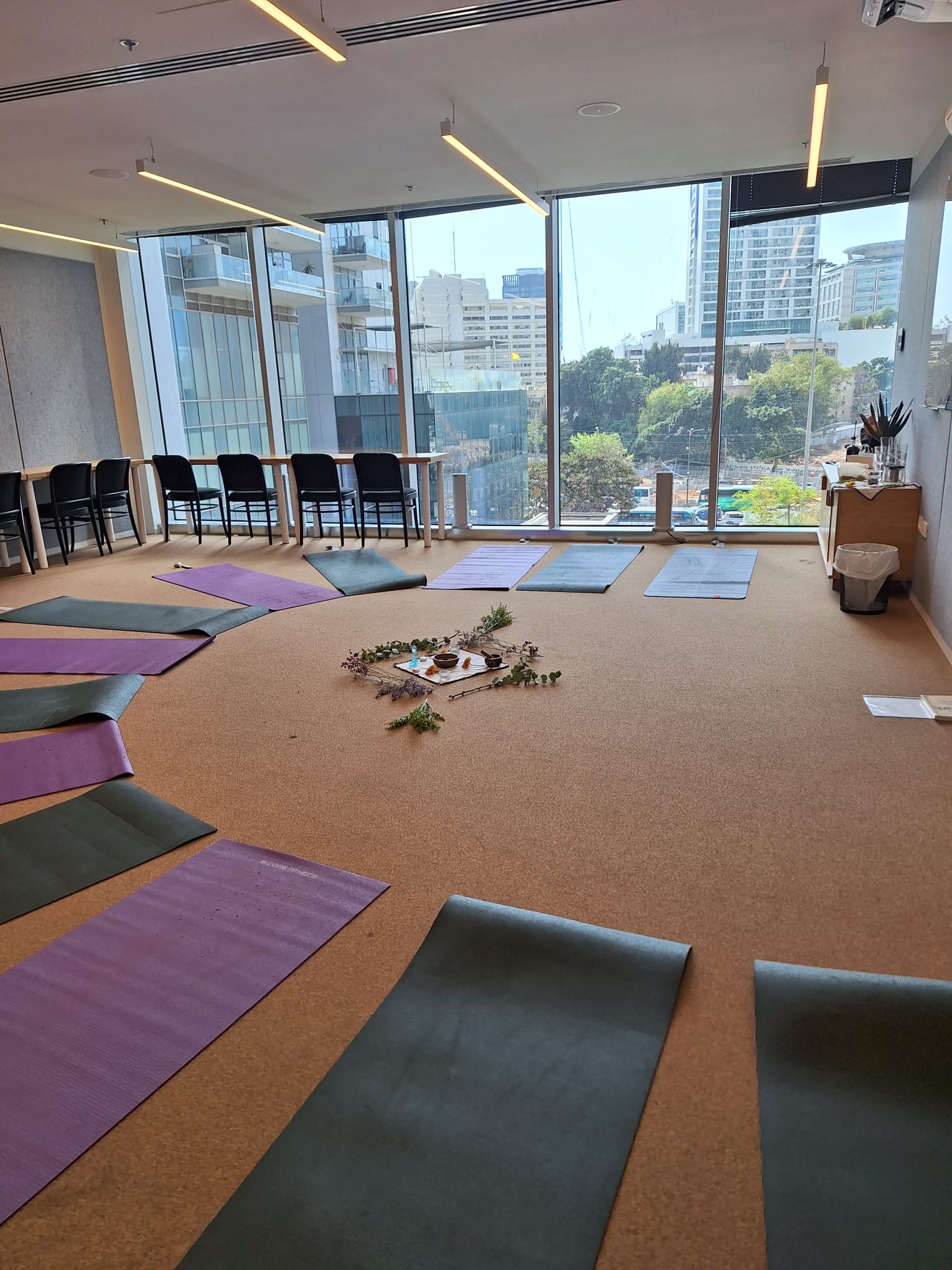 סדנת נשימה - חדר הסדנה